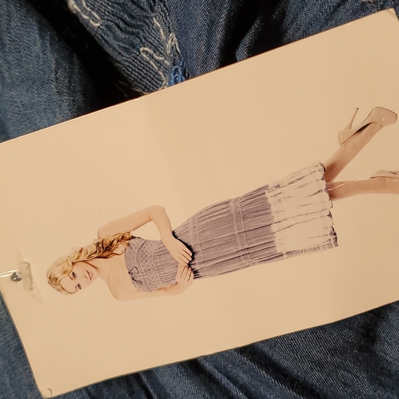 Lapis jean skirt /dress - Picture 5 of 11